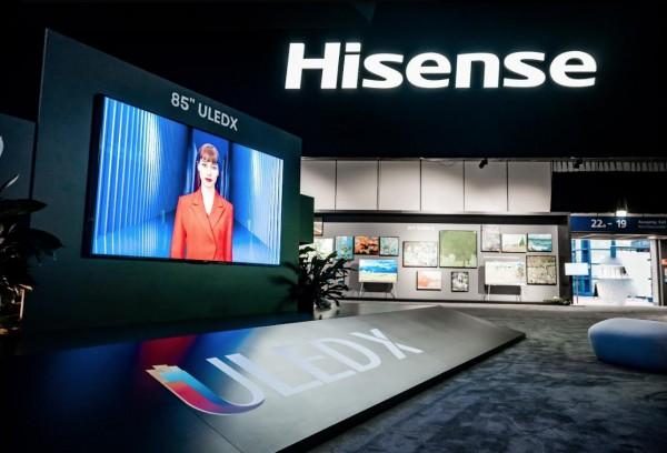 Hisense flashes high-quality products and technologies